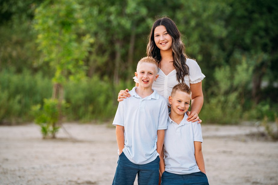 grandkids portrait